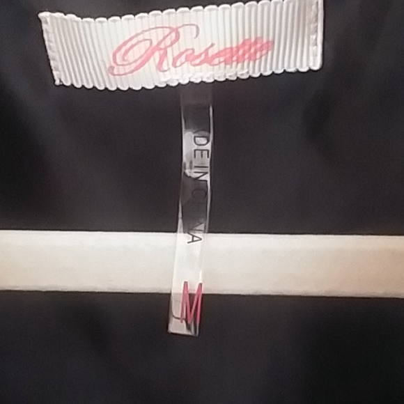 Rosette Black and White Vest M - Picture 2 of 3